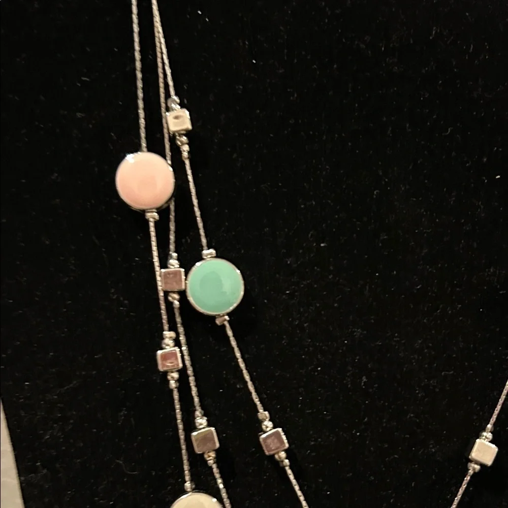 Ann Taylor Pastel Beaded Necklace